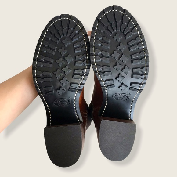 Frye Sabrina Chelsea Cognac Leather Ankle Booties - Picture 14 of 16